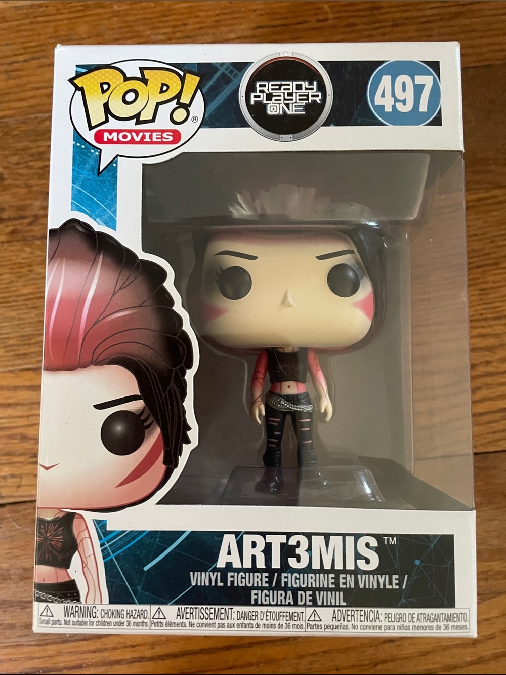 Funko Pop! ART3MIS Vinyl Figure - Black, Red, Pink